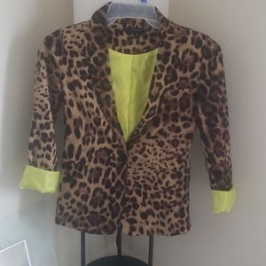 Love Culture Leopard print blazer